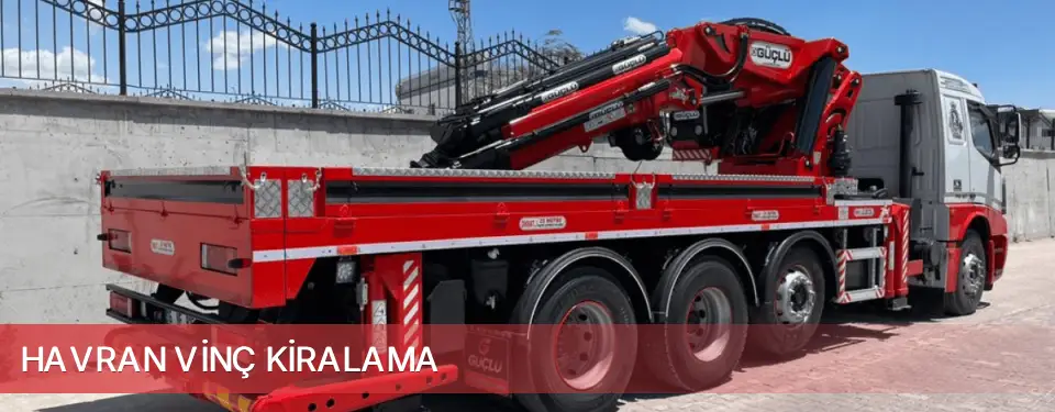 Havran İlçemi Vinç Kiralama